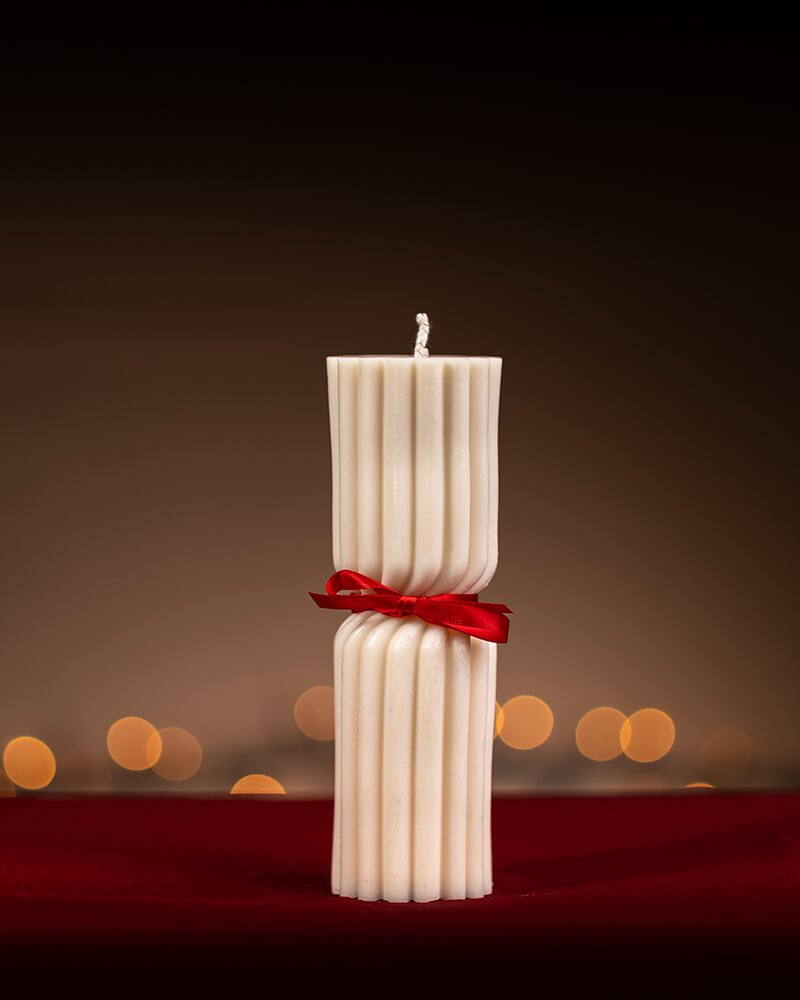 Christmas Pillar Candle