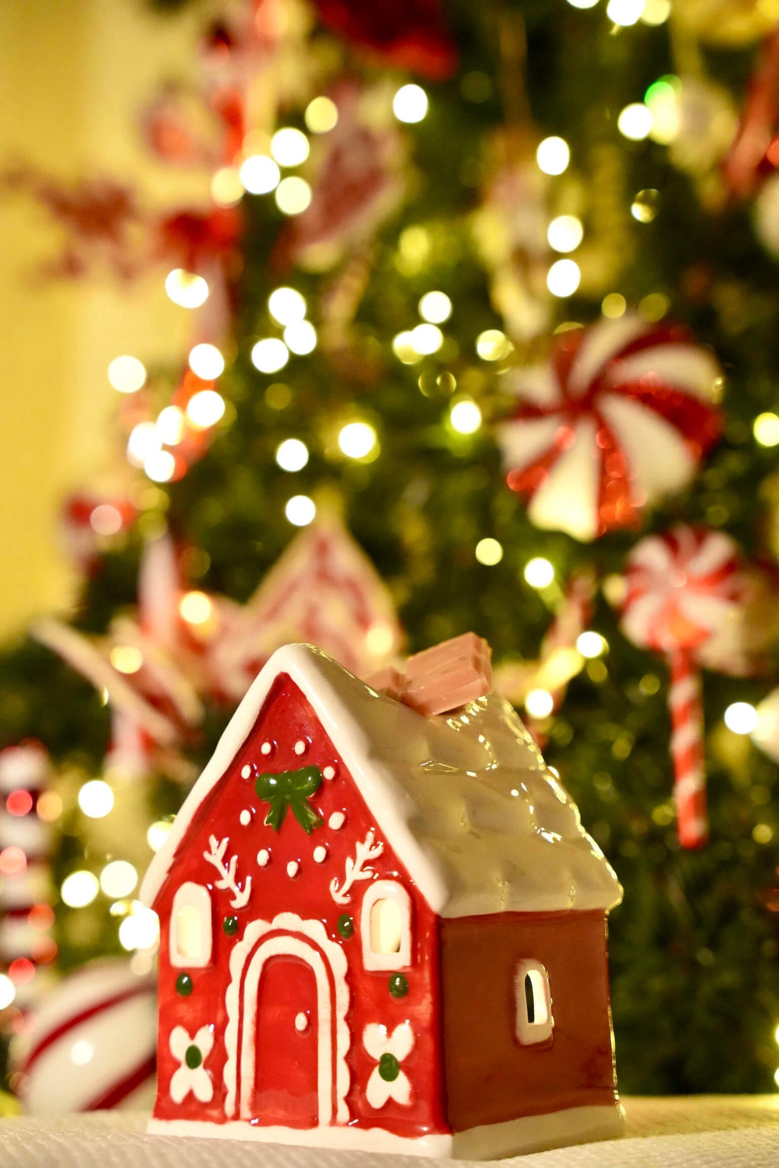 Christmas Red House Melter